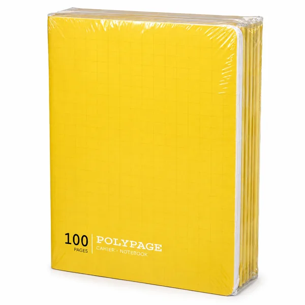 Cahier POLYPAGE jaune de 100 pages