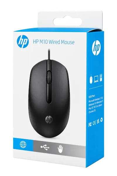 Souris filaire HP M10 noire