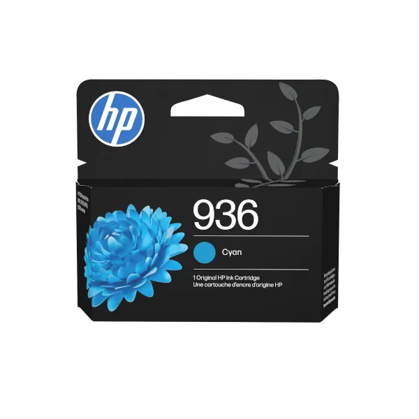 Cartouche d’encre originale HP 936 cyan 4S6U9LN